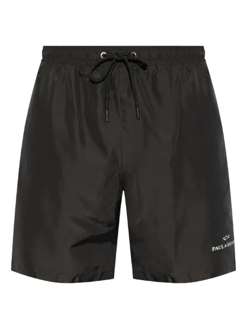 Short de bain à logo imprimé - Paul & Shark - Modalova