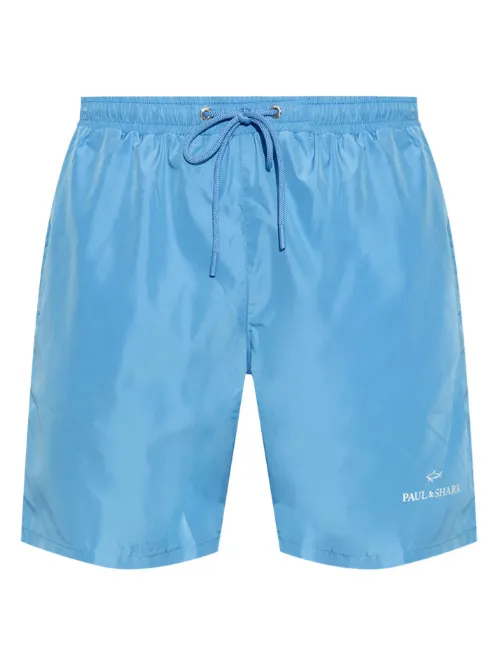 Short de bain à logo imprimé - Paul & Shark - Modalova