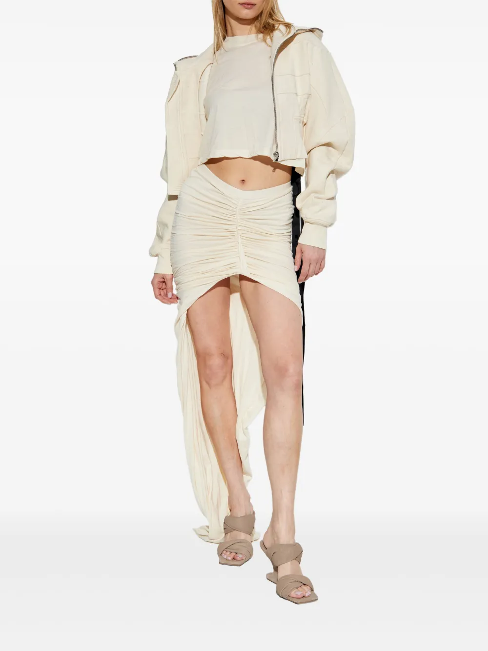 Rick Owens DRKSHDW Jersey T-shirt - Beige