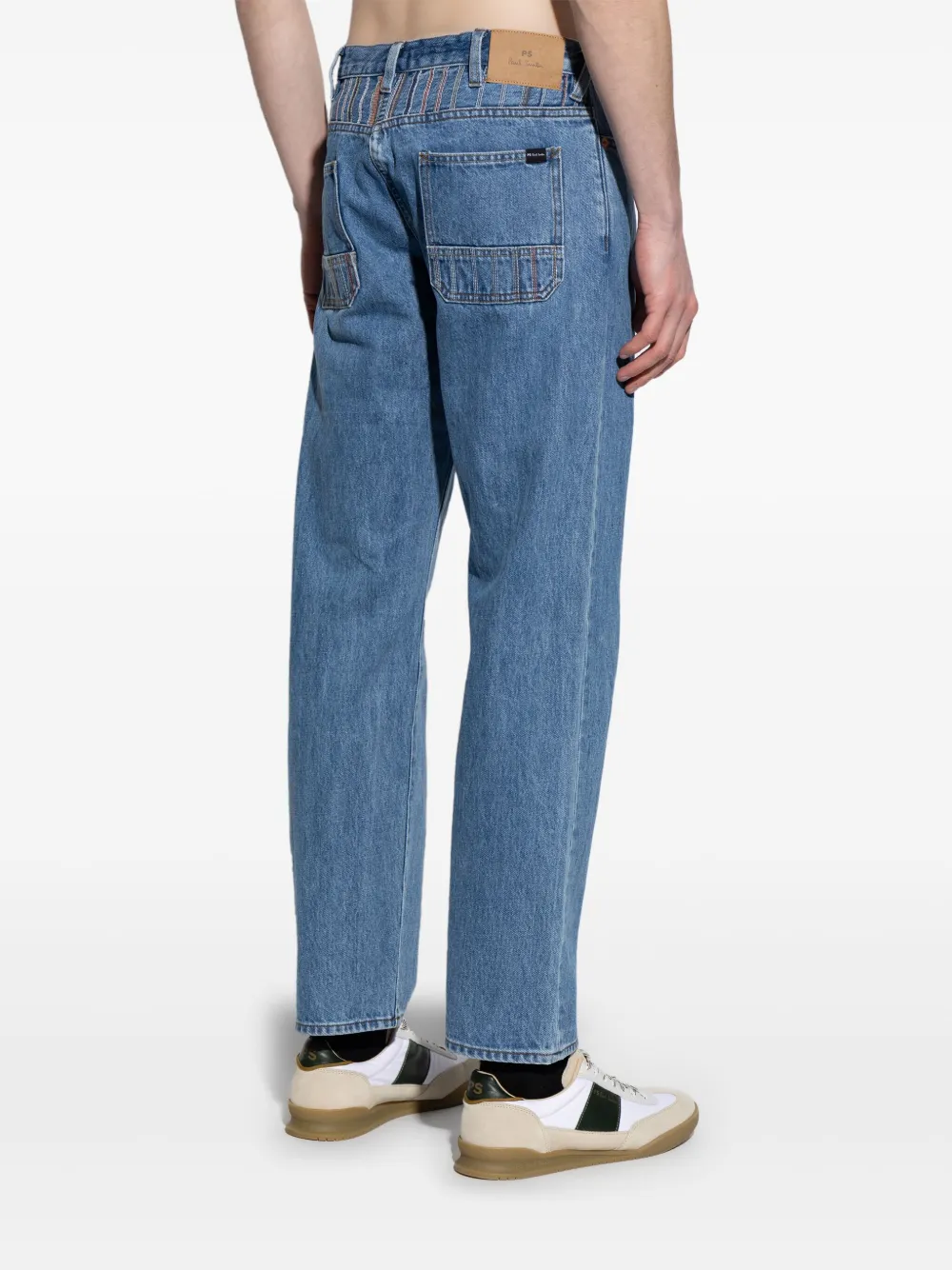 Shop Ps By Paul Smith Straight-leg Jeans In Blue