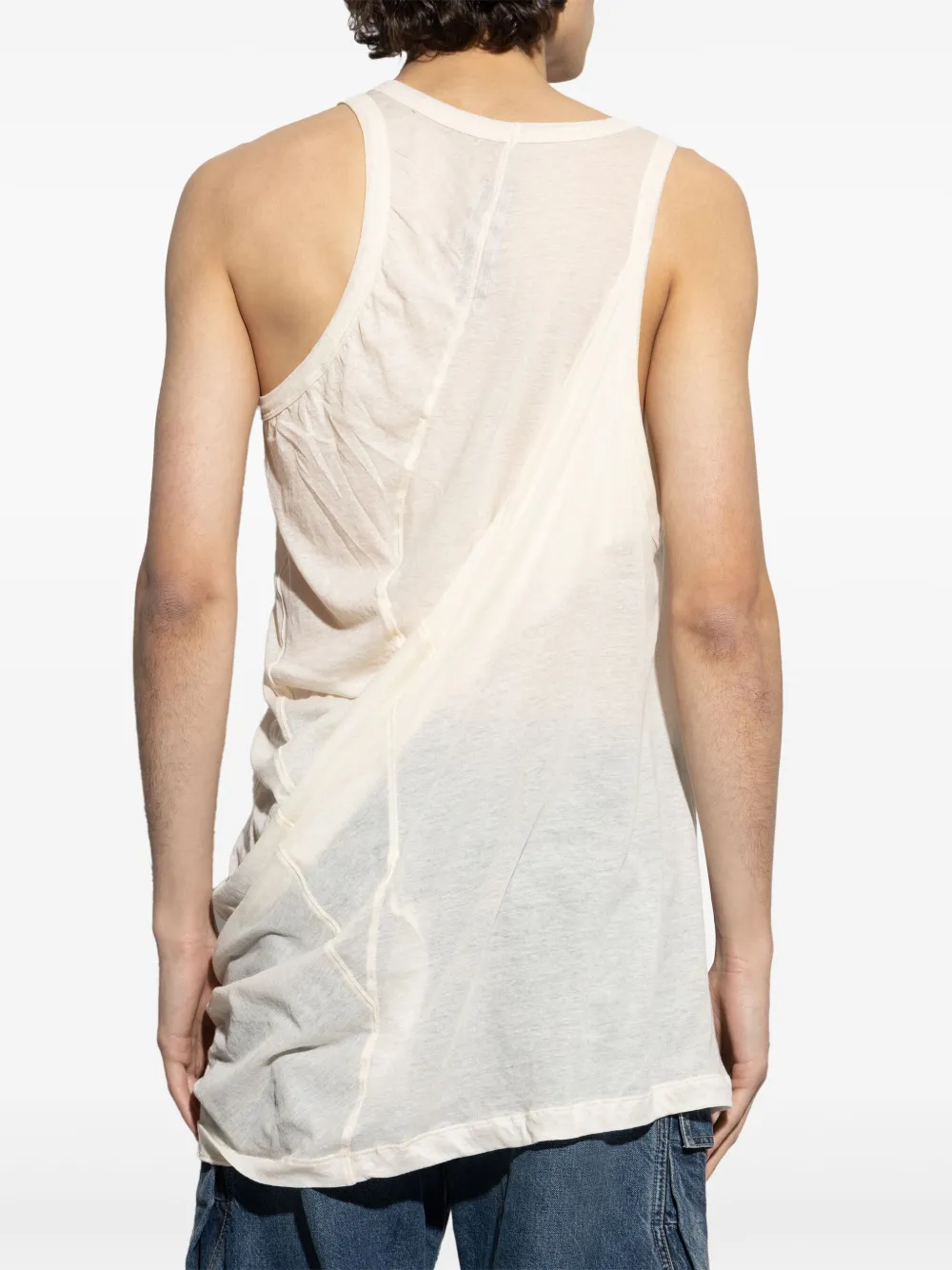 Rick Owens Anthem tanktop Beige