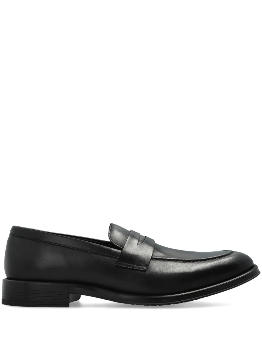 PS Paul Smith Leren loafers Zwart