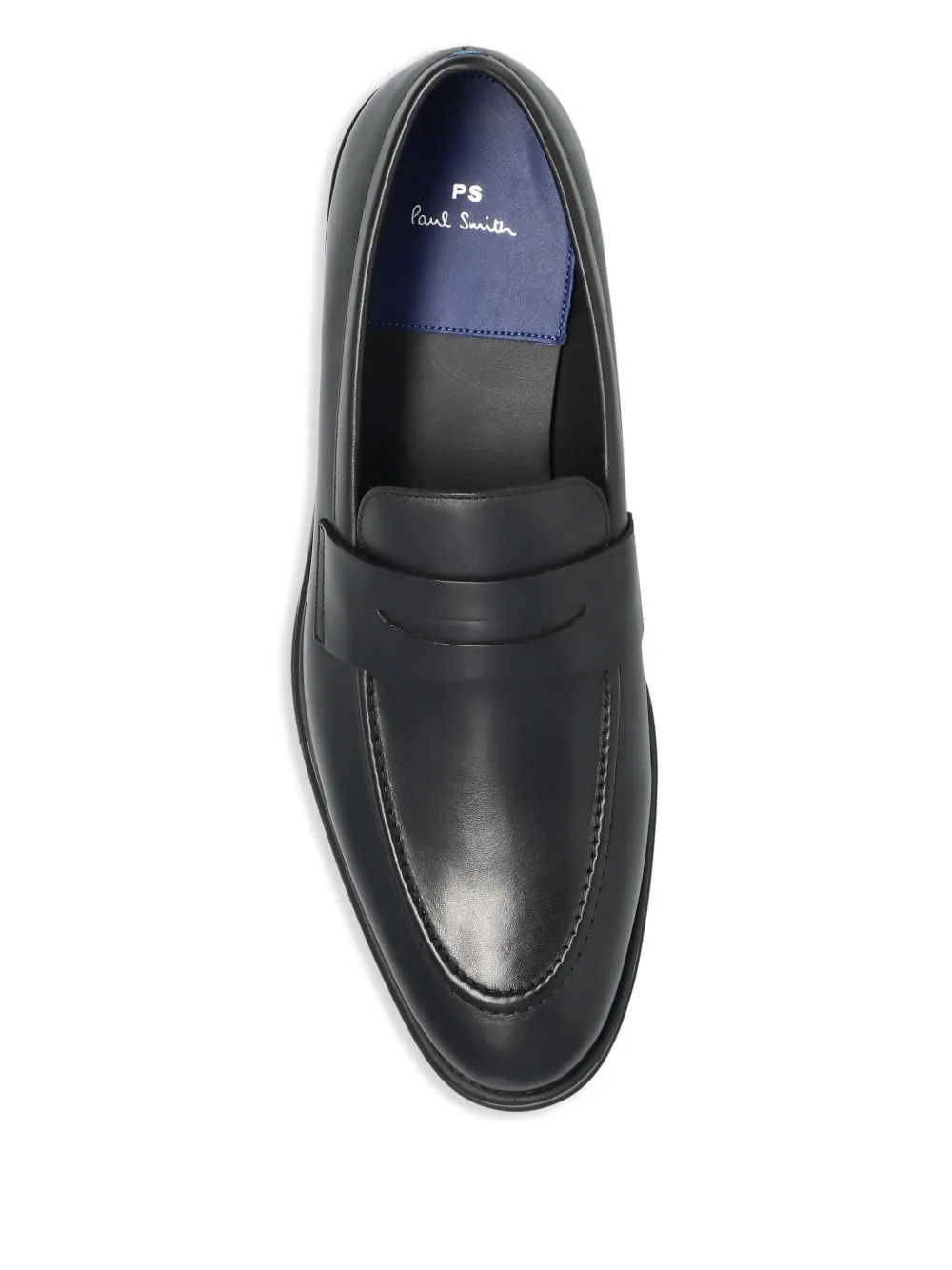 PS Paul Smith Leren loafers Zwart