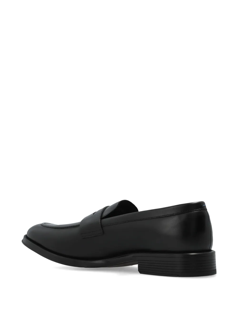 PS Paul Smith Leren loafers Zwart