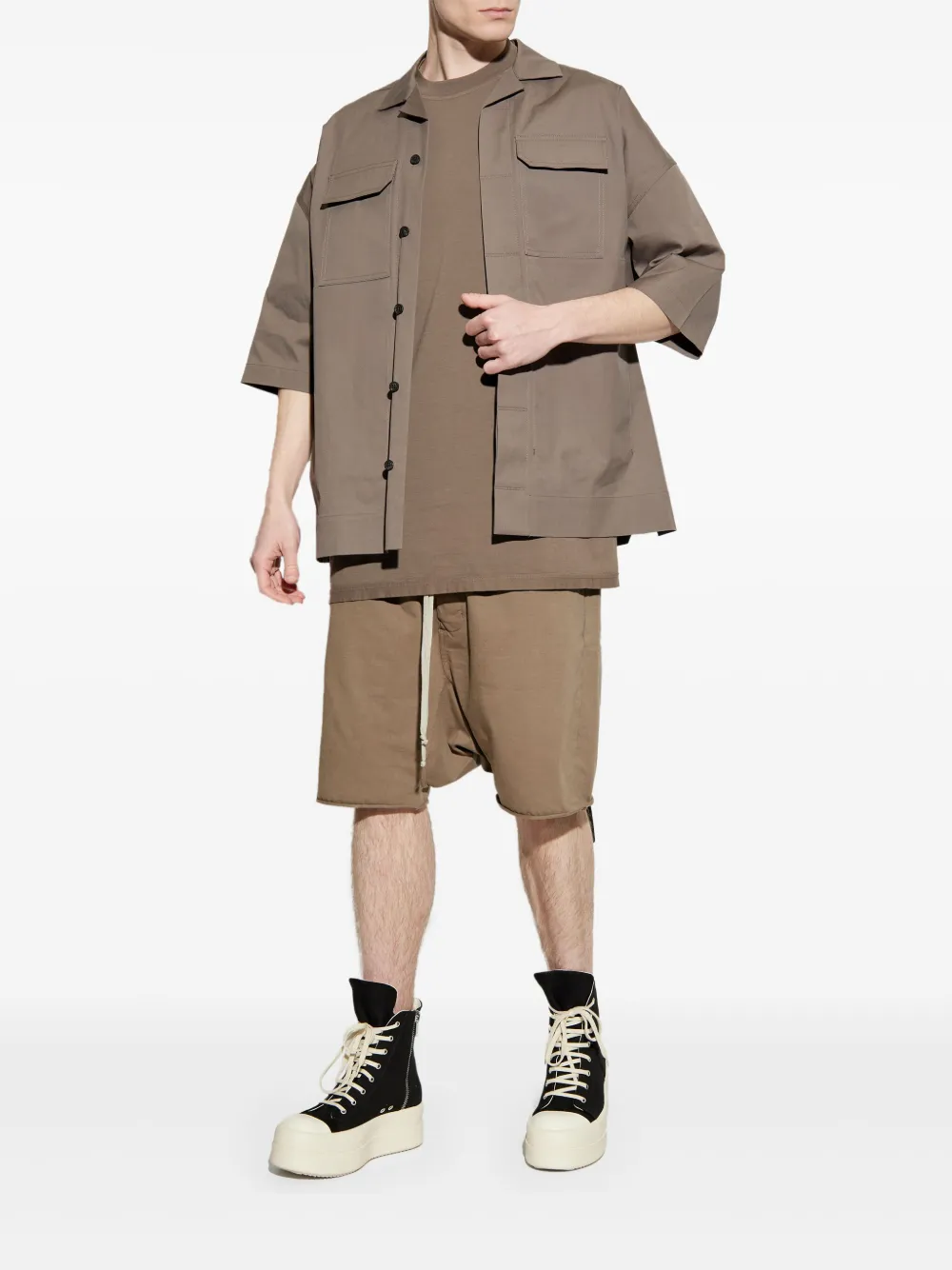 Rick Owens DRKSHDW DRKSHDW shorts - Beige