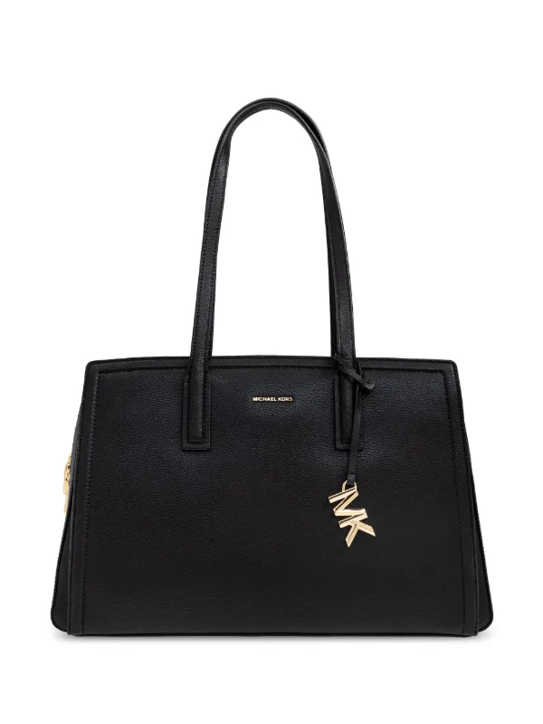 Michael Michael Kors ロゴチャーム ショルダーバッグ | ブラック