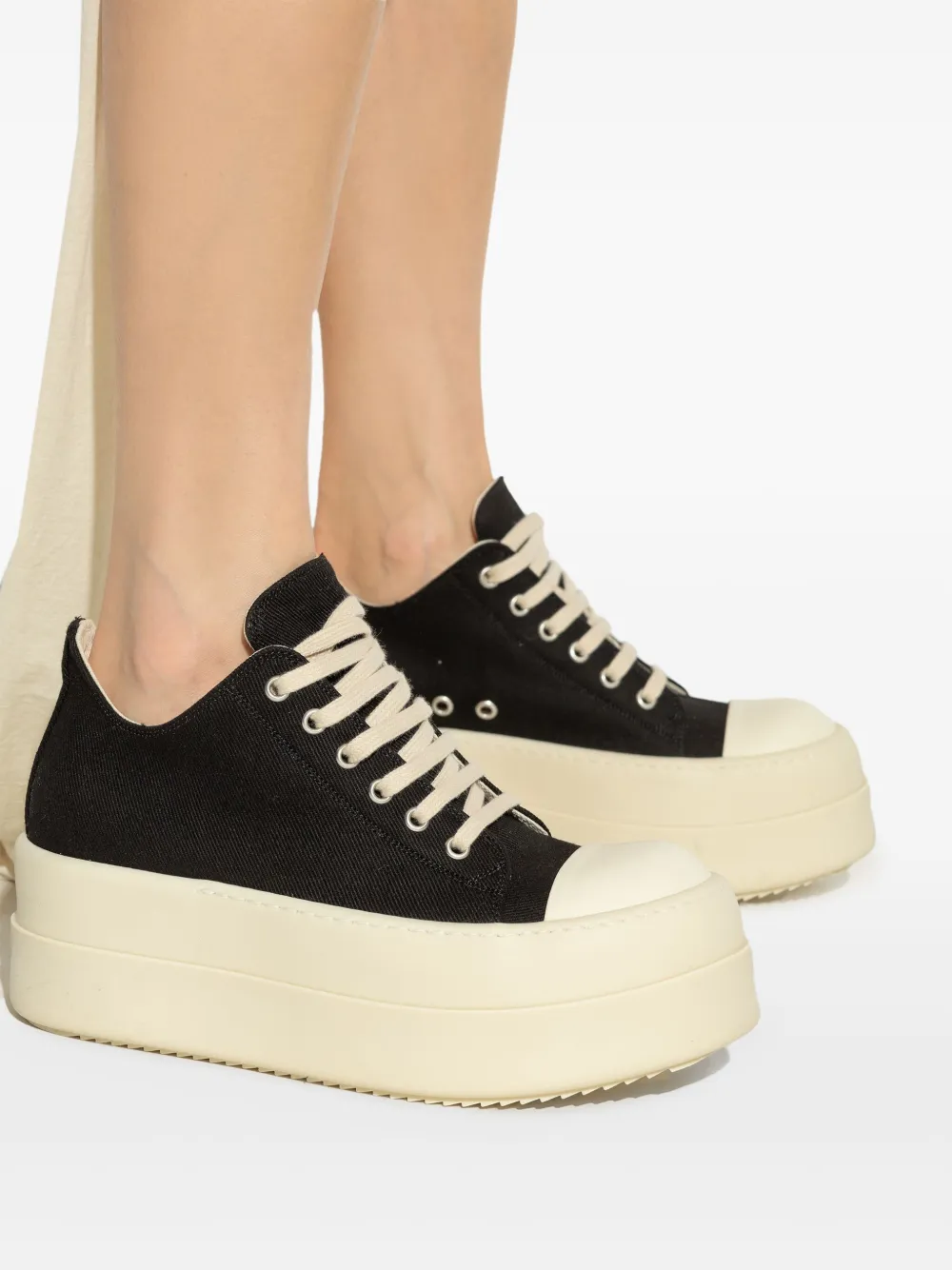 Rick Owens DRKSHDW 65 mm DRKSHDW sneakers Zwart