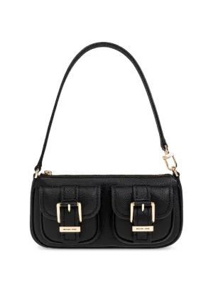 Michael Kors Zoe Shoulder Bag | Black | FARFETCH RO
