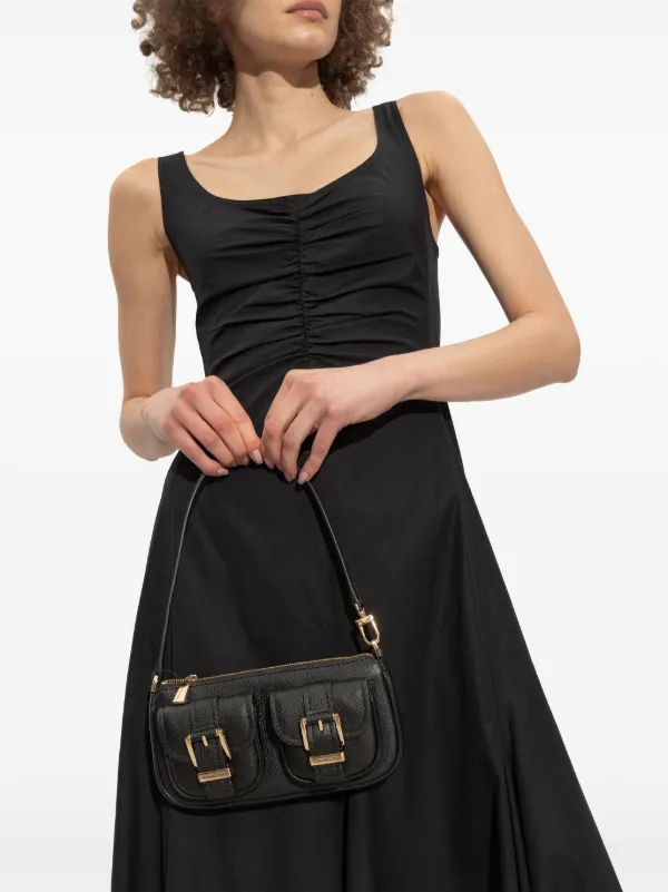 ★Michael Michael Kors POCHETTE ZOE レザー ショルダーバッグ Zoe Small Pebbled Leather Pochette | Michael Kors [US]