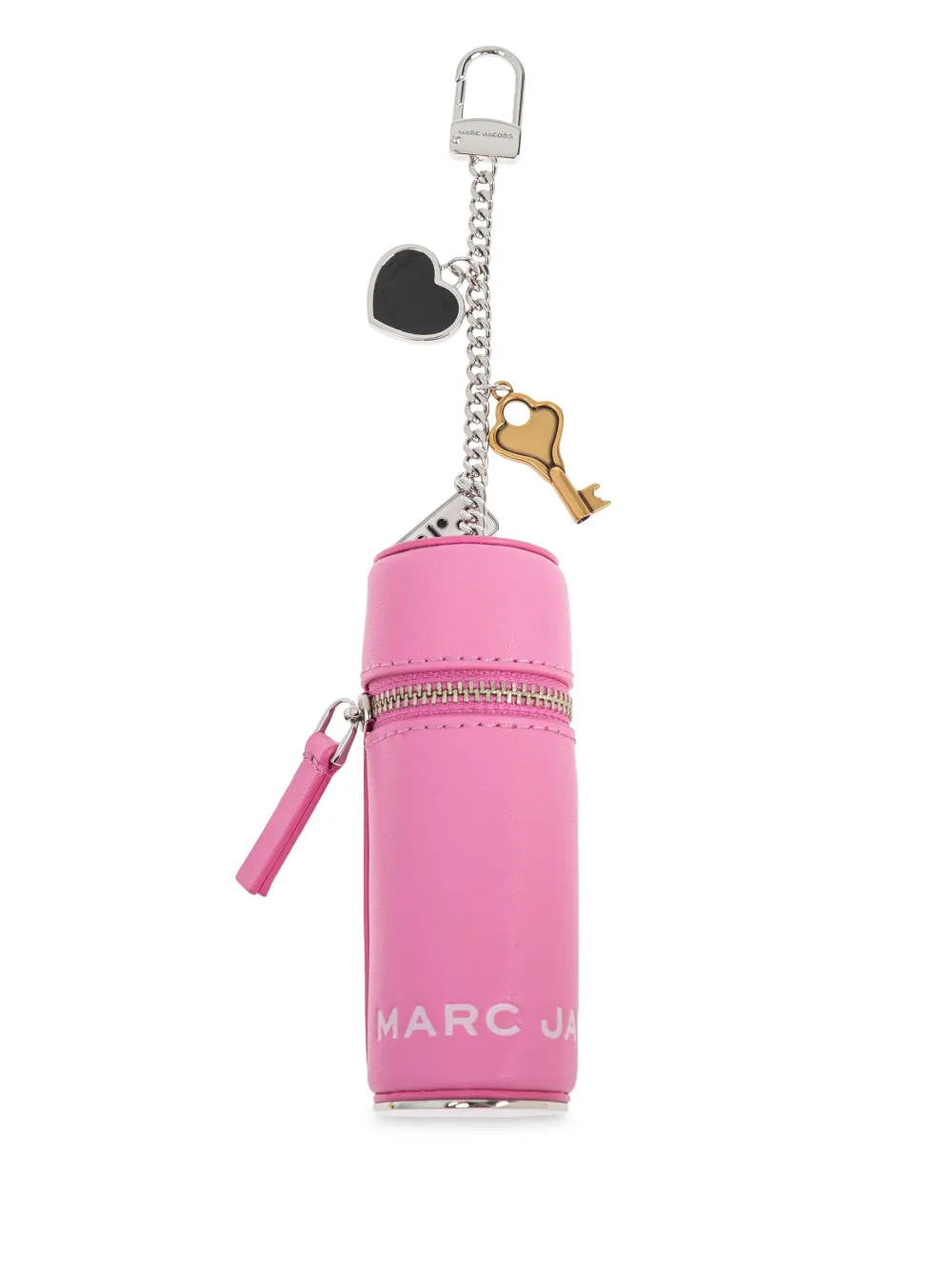 Marc Jacobs The Lipstick Case Charm Keychain In 粉色