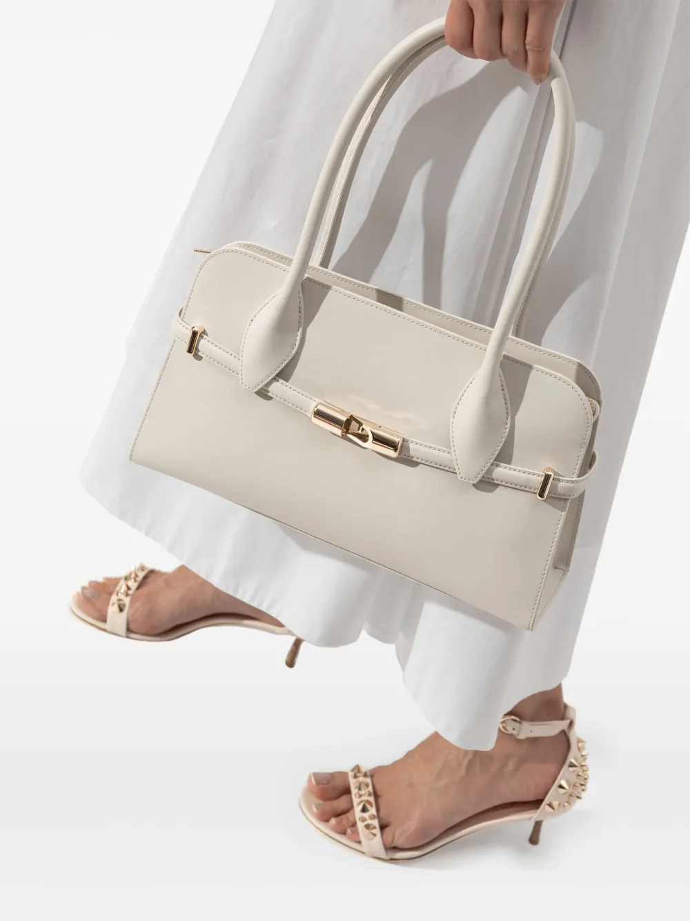 Furla Marshmallow schoudertas - Beige