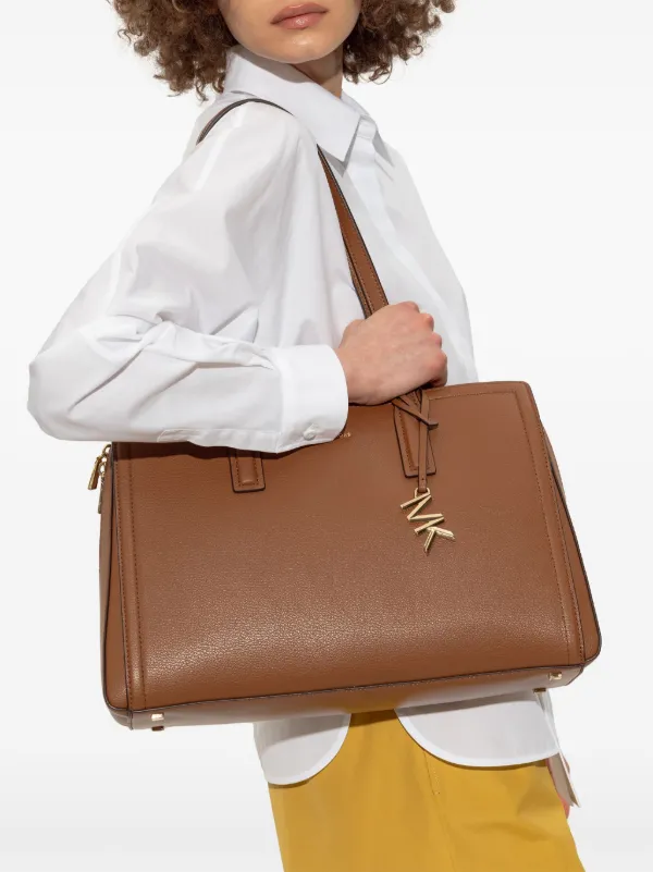 Michael Michael Kors Laila Shoulder Bag Brown FARFETCH PH