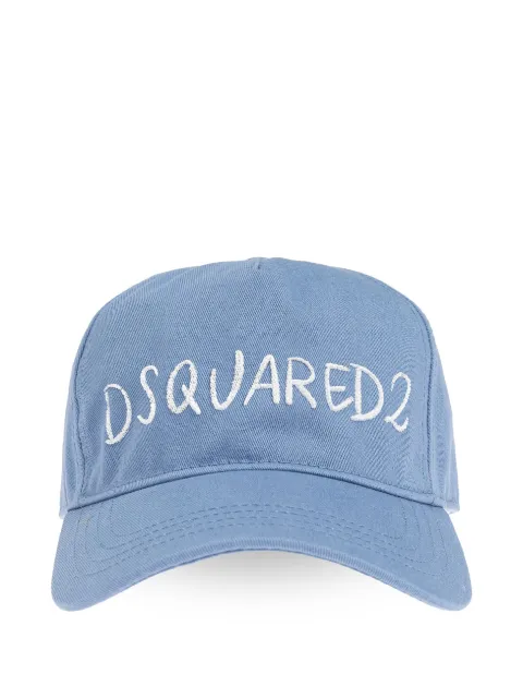 DSQUARED2 logo-embroidered cap 