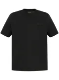 Paul & Shark logo-embroidered T-shirt - Black