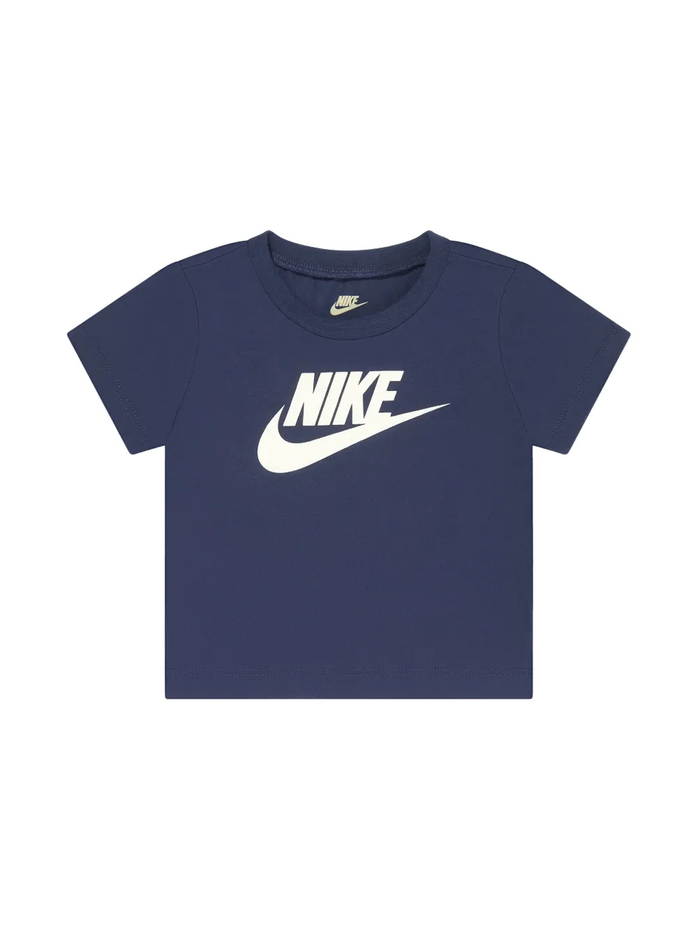 Nike Kids Shorts met logoprint Blauw