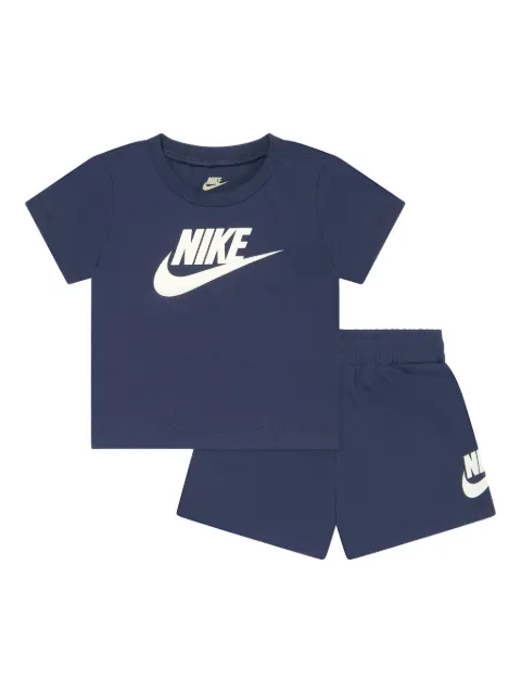 Nike Kids logo-print short set