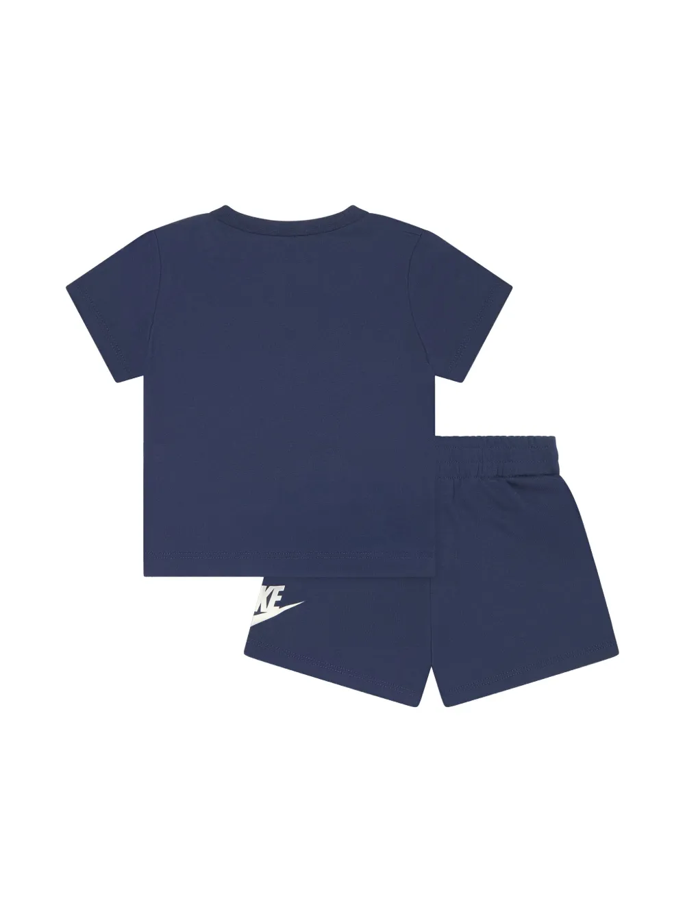 Nike Kids Shorts met logoprint - Blauw