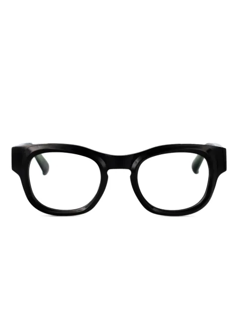 Yohji Yamamoto wayfarer-frame glasses