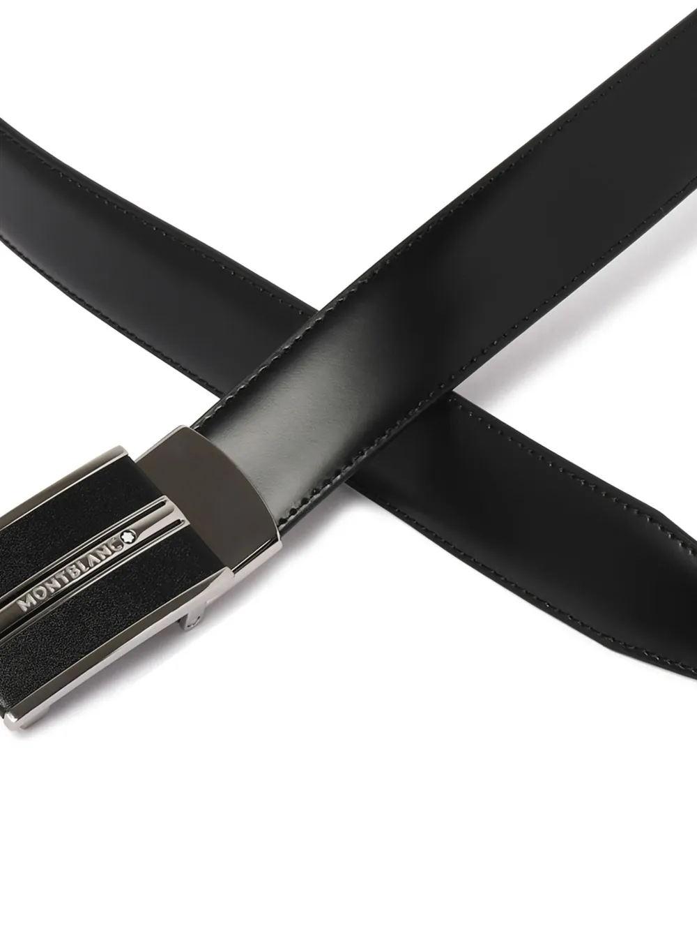 Montblanc leather belt - Zwart