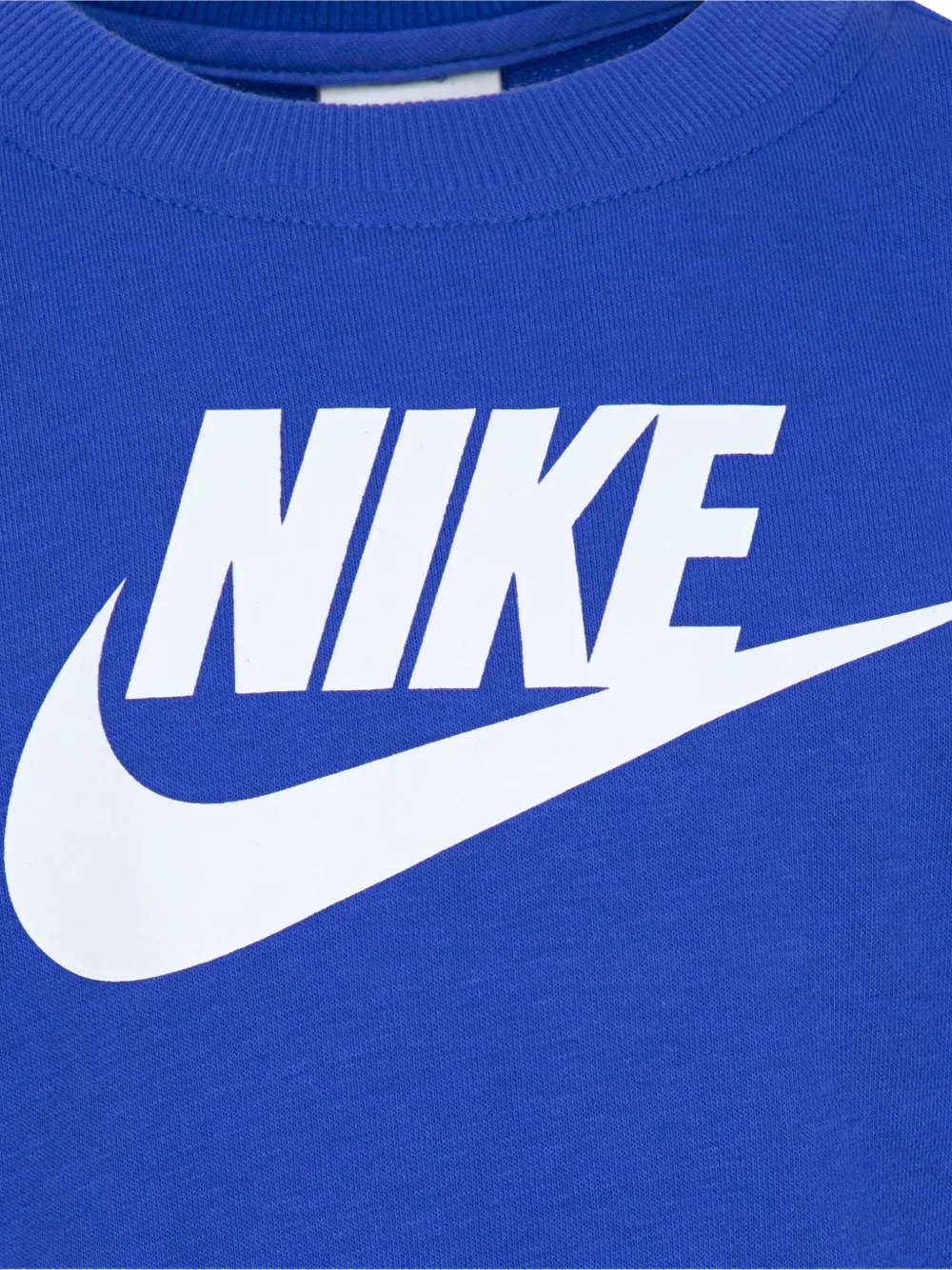 Nike Kids Sweater met logo Blauw
