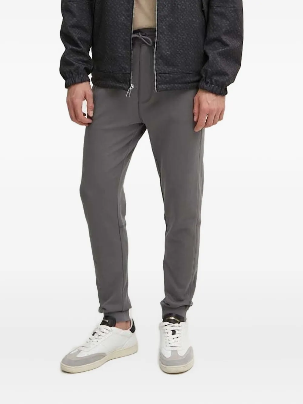 BOSS logo-plaque joggers | Grey | Image 1