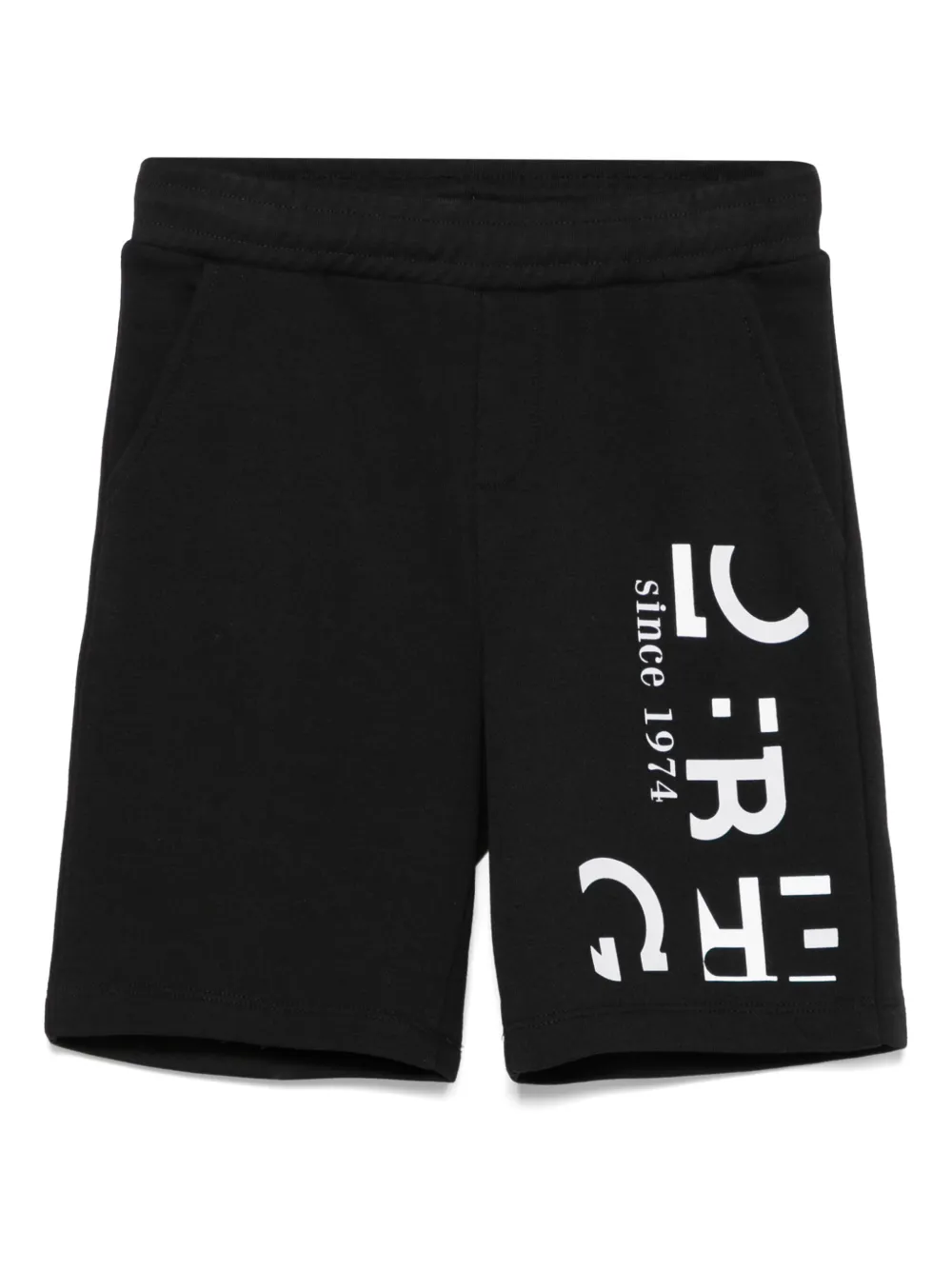 Iceberg Kids Shorts met logoprint Zwart