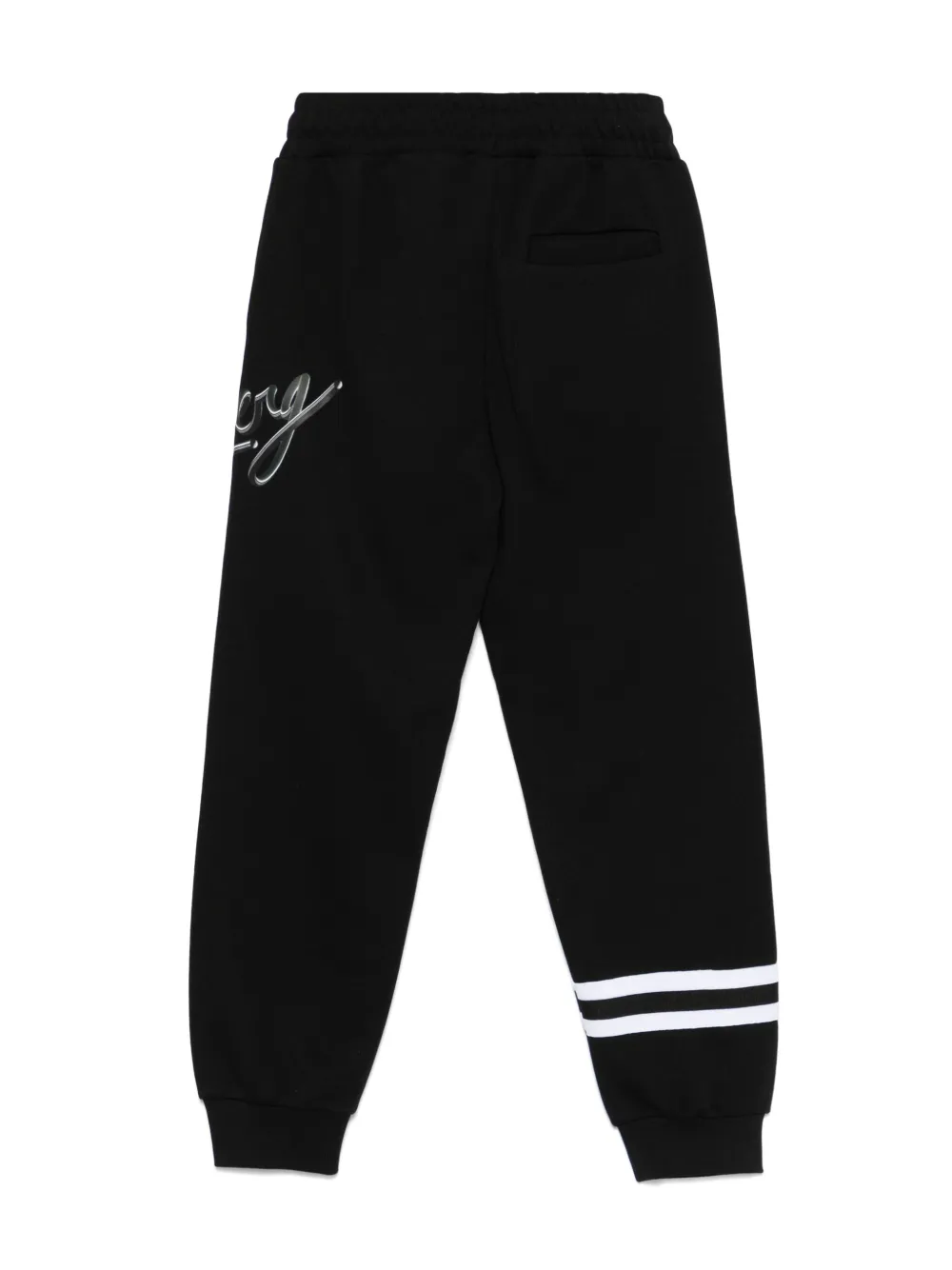 Iceberg Kids Trainingsbroek met logoprint Zwart