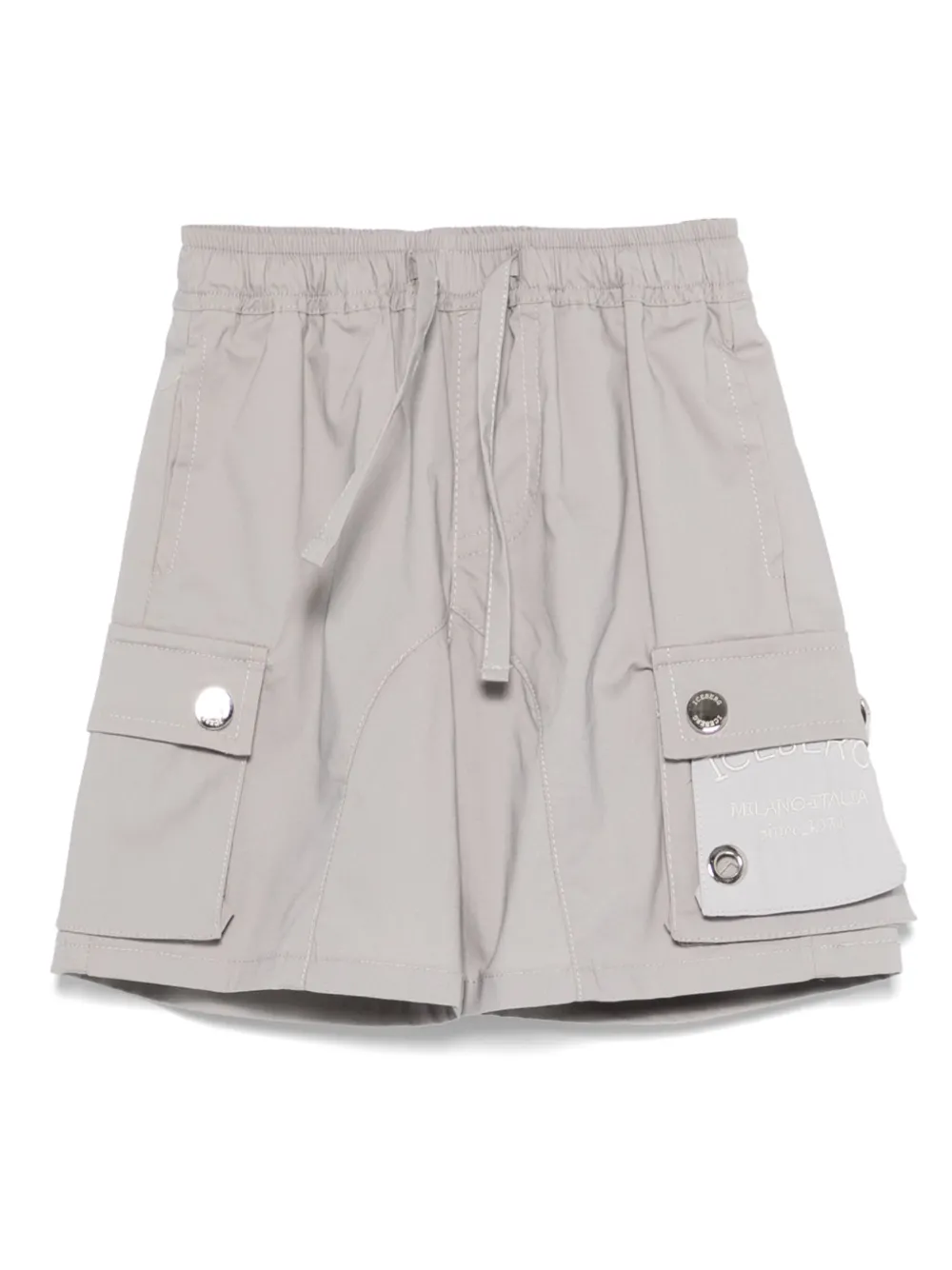 Iceberg Kids Shorts met geborduurd logo Grijs