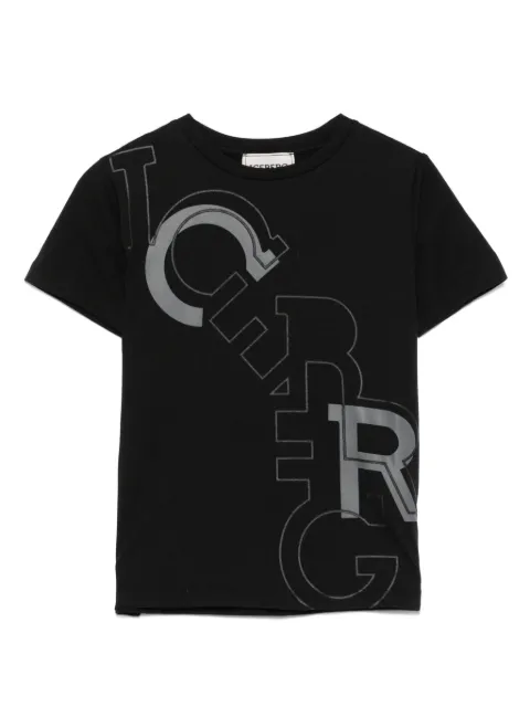 Iceberg Kids lettering-print cotton T-shirt