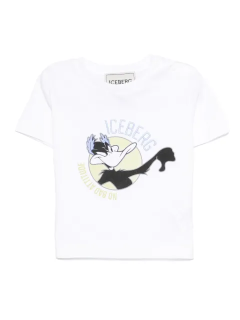 Iceberg Kids T-shirt con stampa Daffy Duck