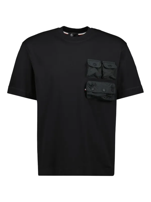 Moncler Grenoble マルチポケット Tシャツ | ブラック | FARFETCH JP