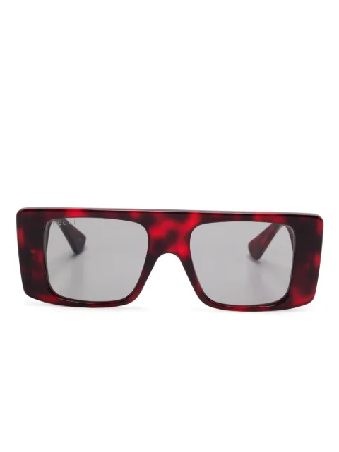 Gucci rectangular-frame sunglasses