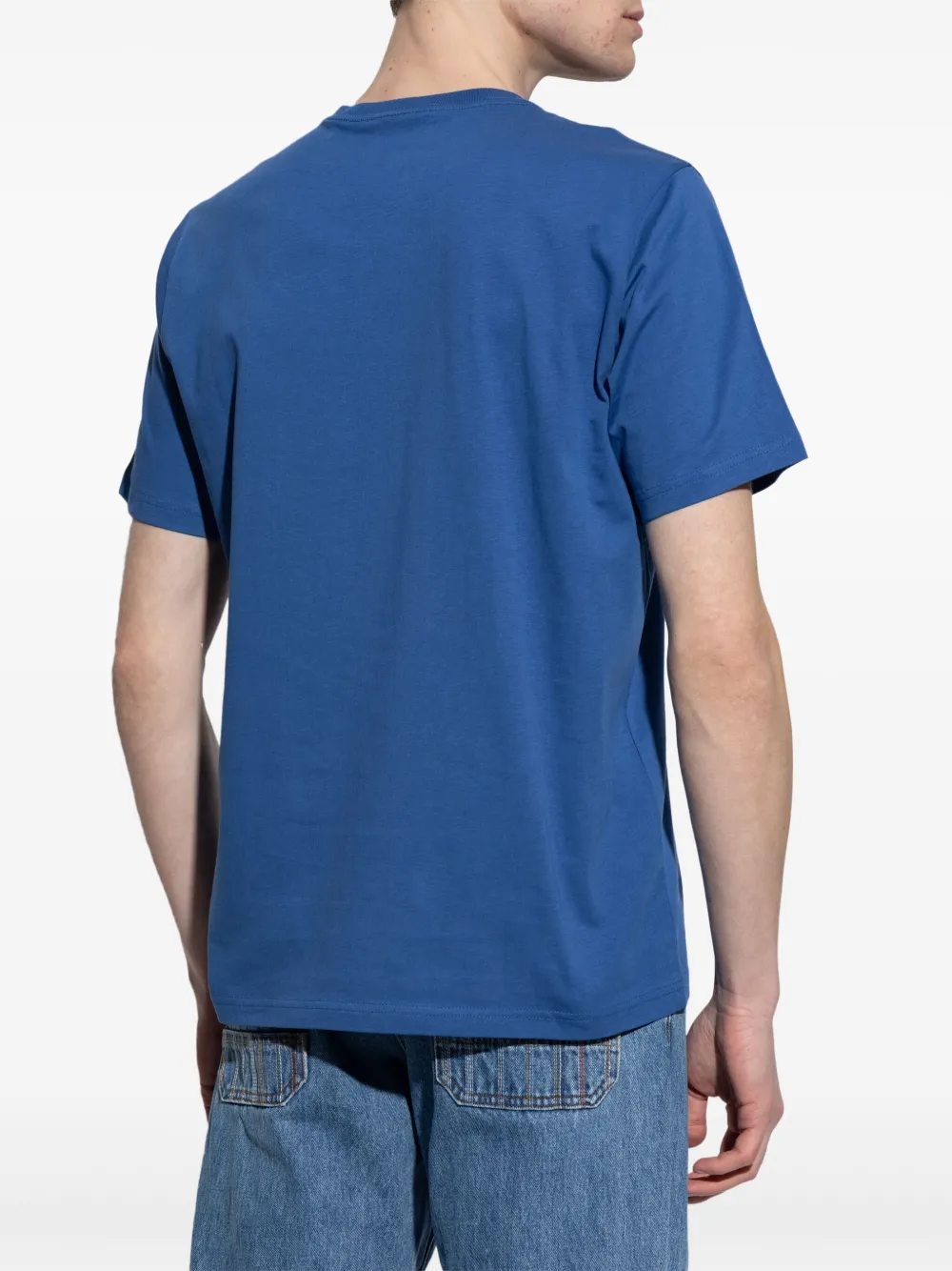 PS Paul Smith T-shirt met logoprint Blauw