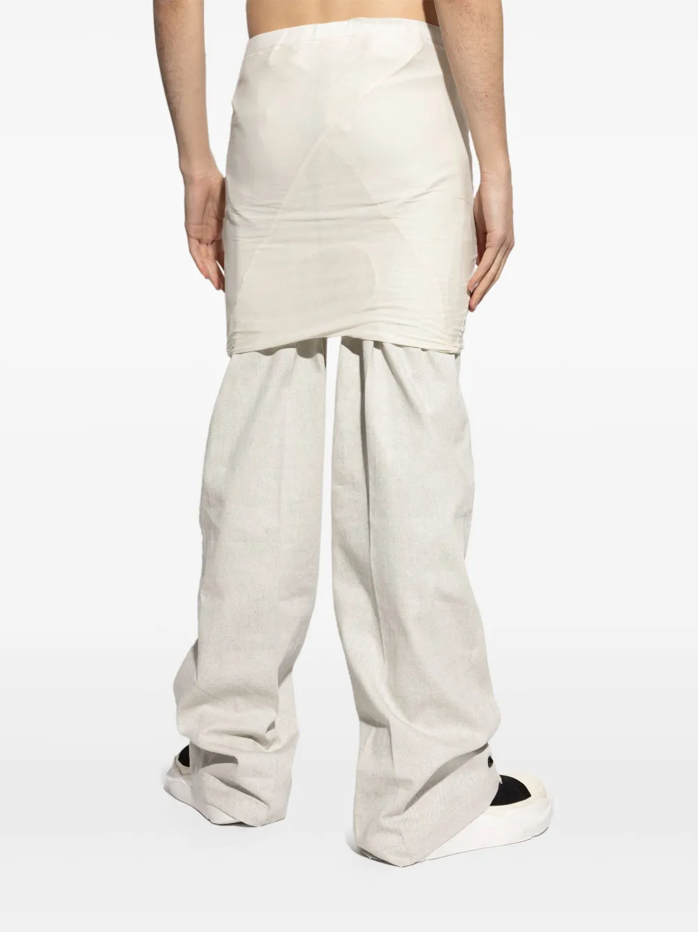 Rick Owens Katoenen shorts Beige