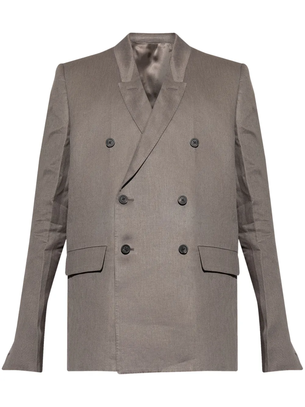 Rick Owens blazer con doble botonadura | gris | Image 1
