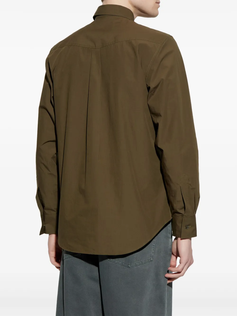 Paul Smith Katoenen overhemd Groen
