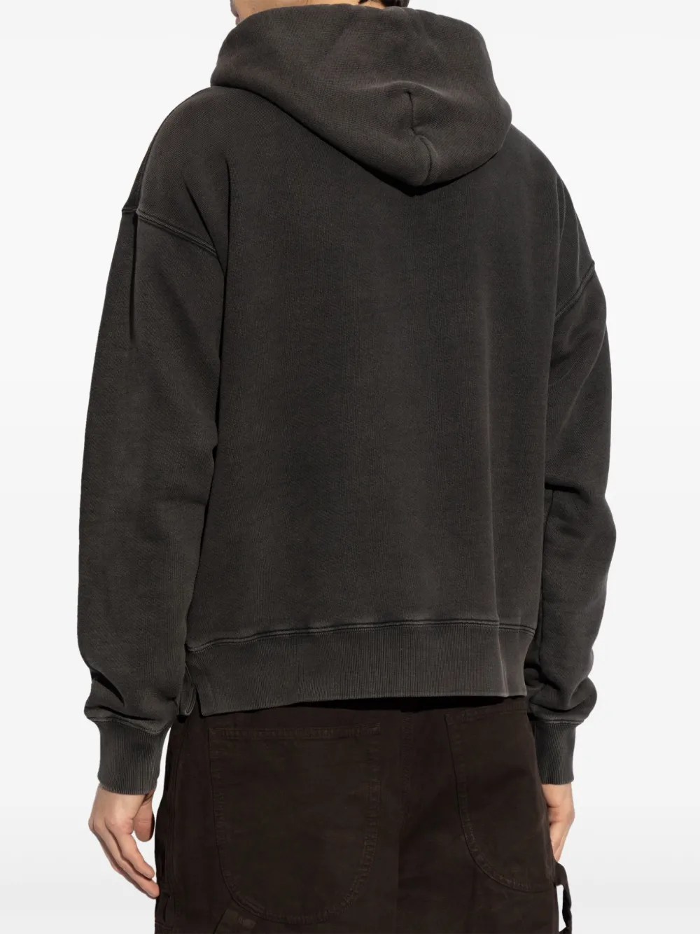 Off-White Hoodie met grafische engelprint Zwart