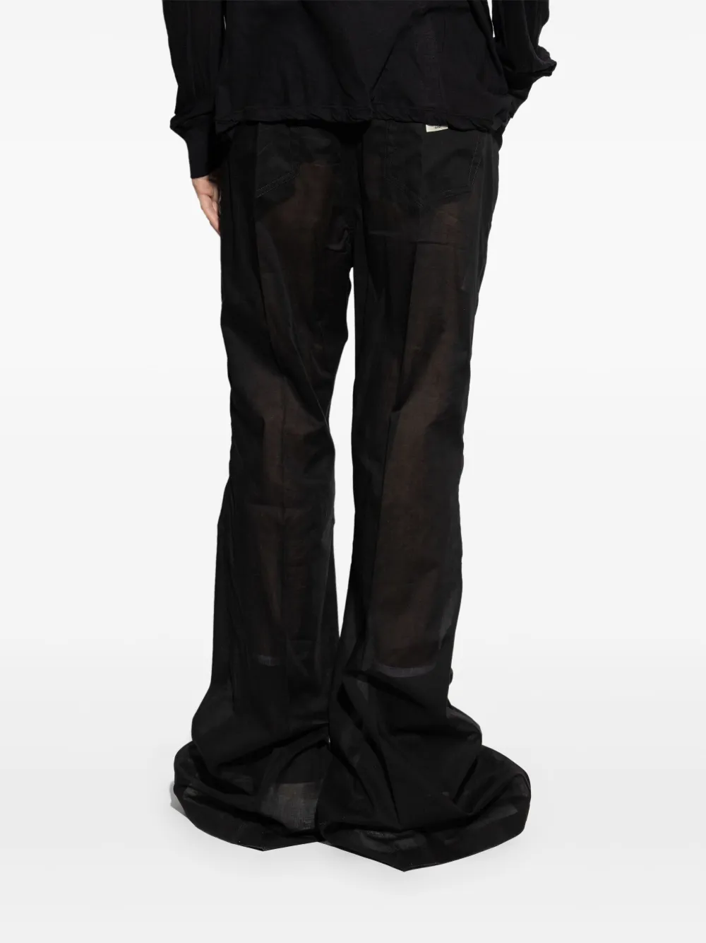Rick Owens Straight jeans Zwart