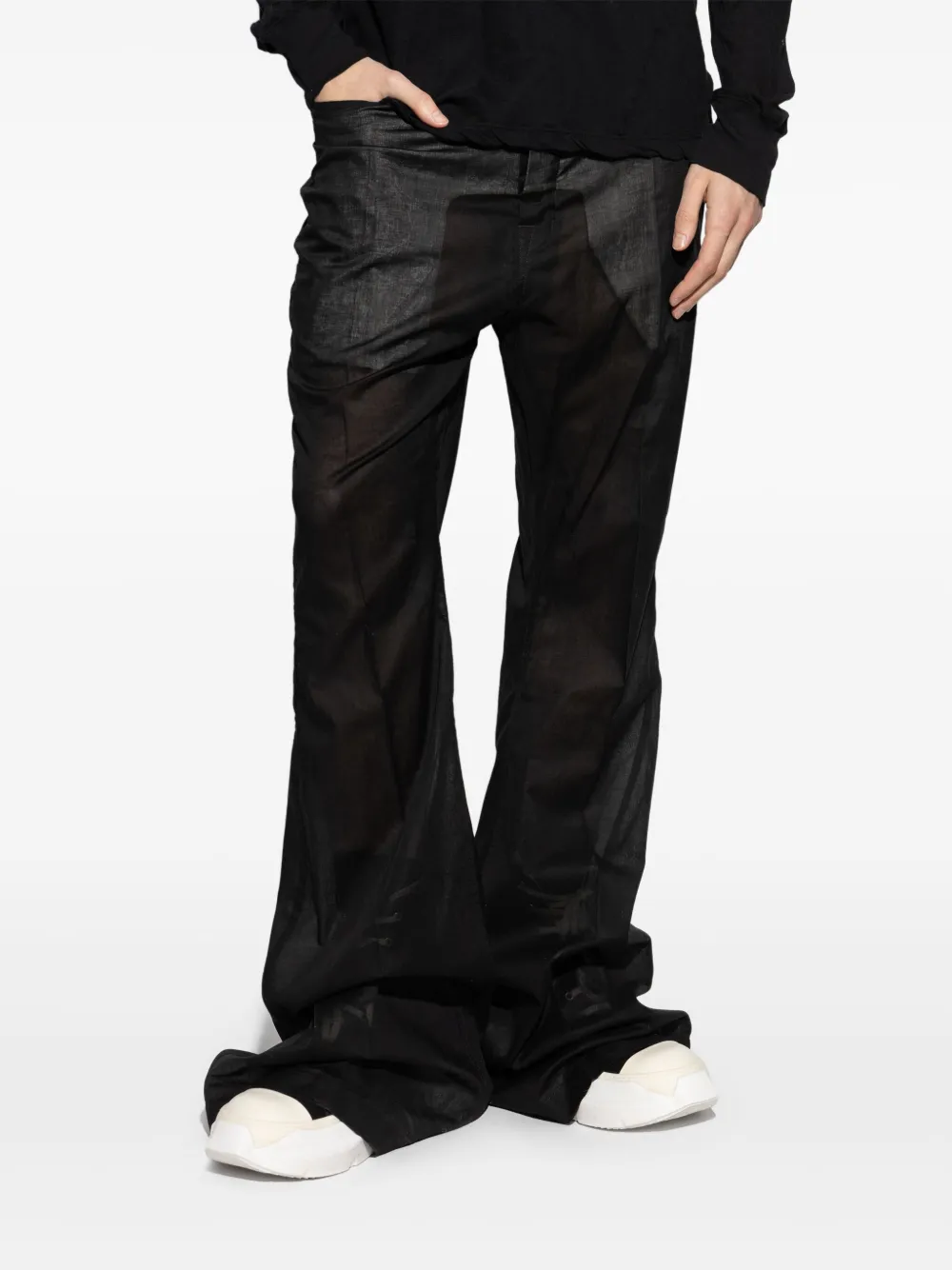 Rick Owens Straight jeans Zwart