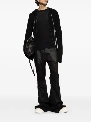 Rick Owens CARGO LONG 黒 46 Pants Rick Owens Cargo Drawstring Long Pants Black | Footshop
