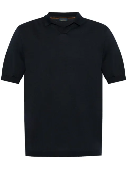 Paul & Shark fine-knit polo shirt