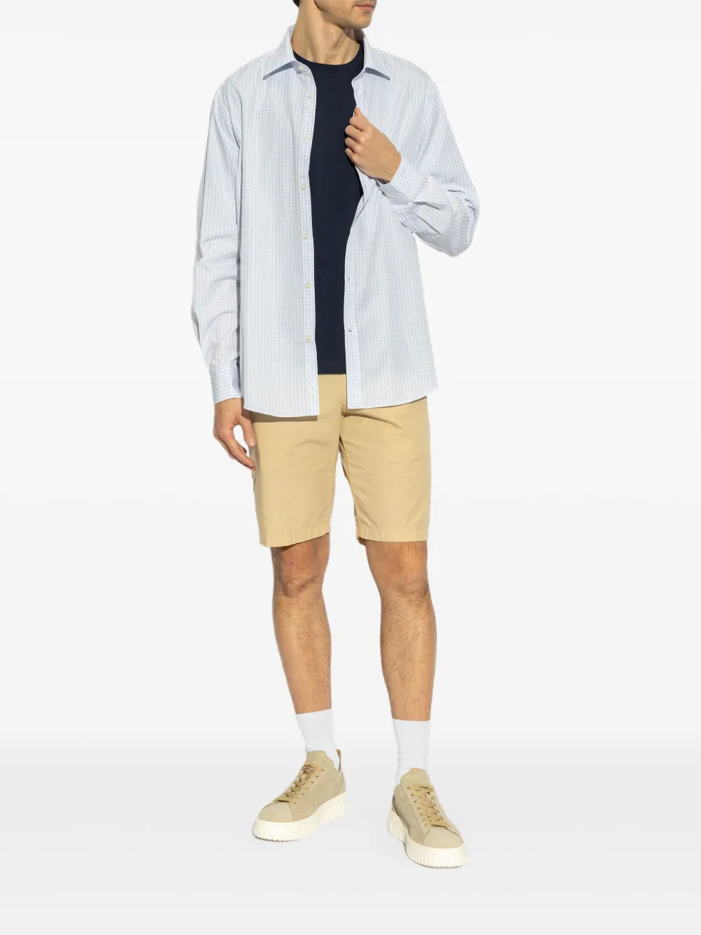 Paul & Shark Chino shorts met bedel - Beige