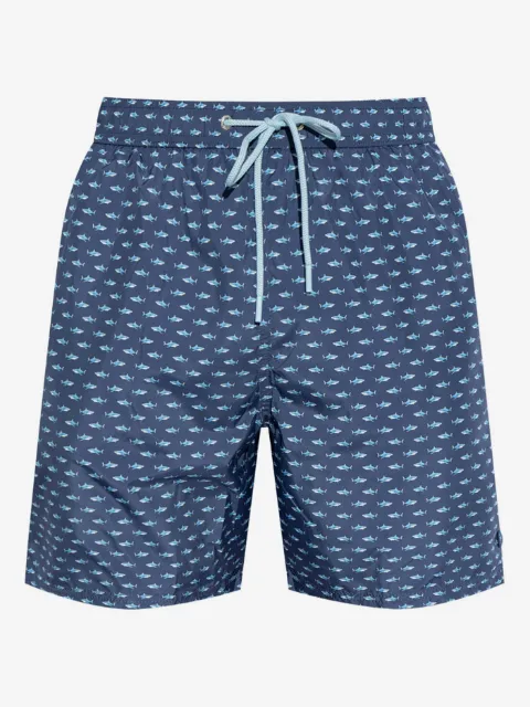 Paul & Shark shark-print swim shorts