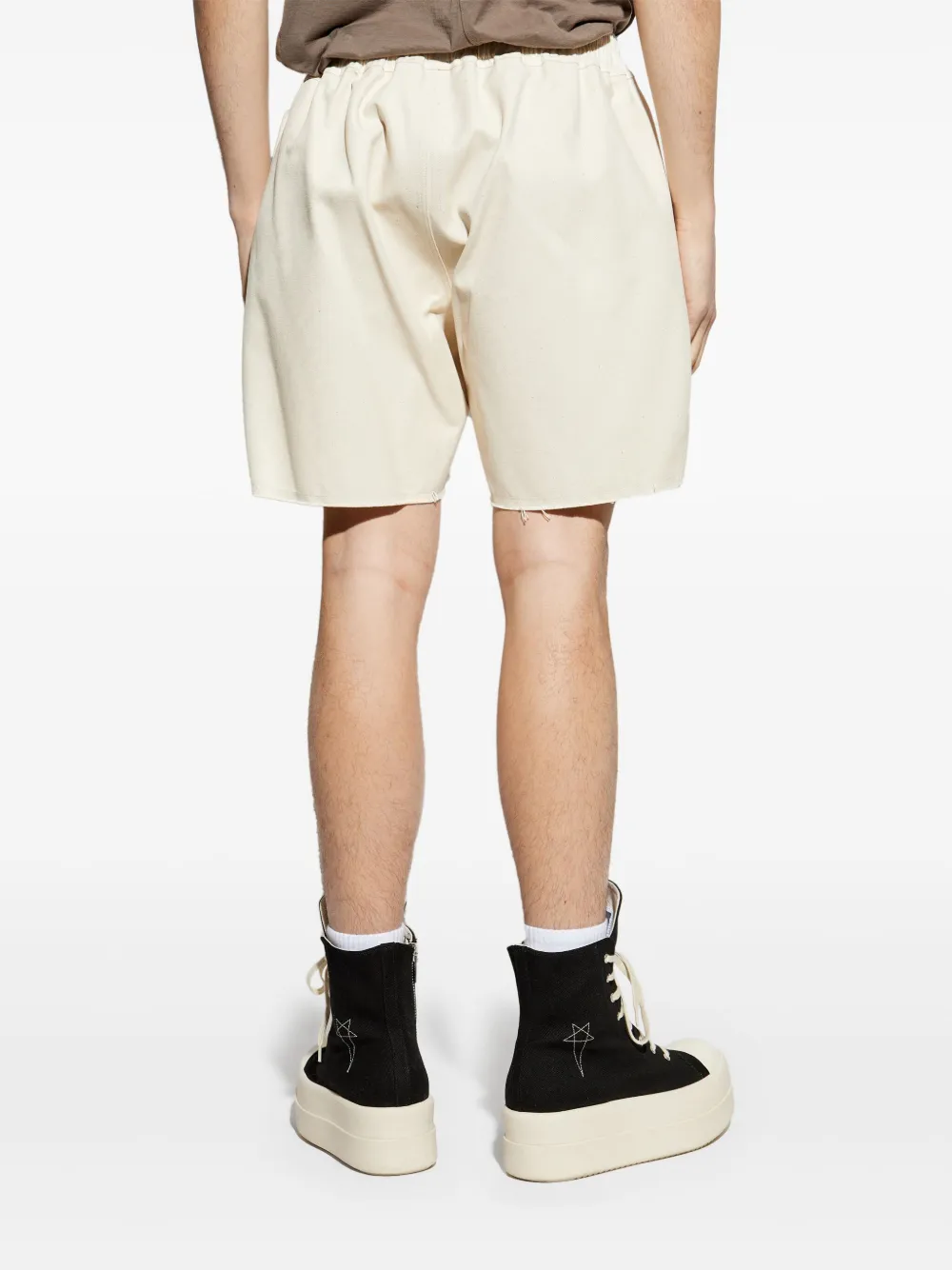 Rick Owens Shorts met split Beige