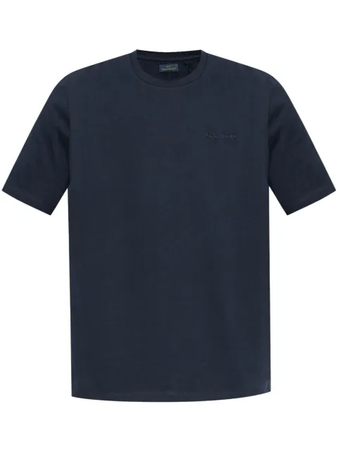 Paul & Shark logo-embroidered T-shirt