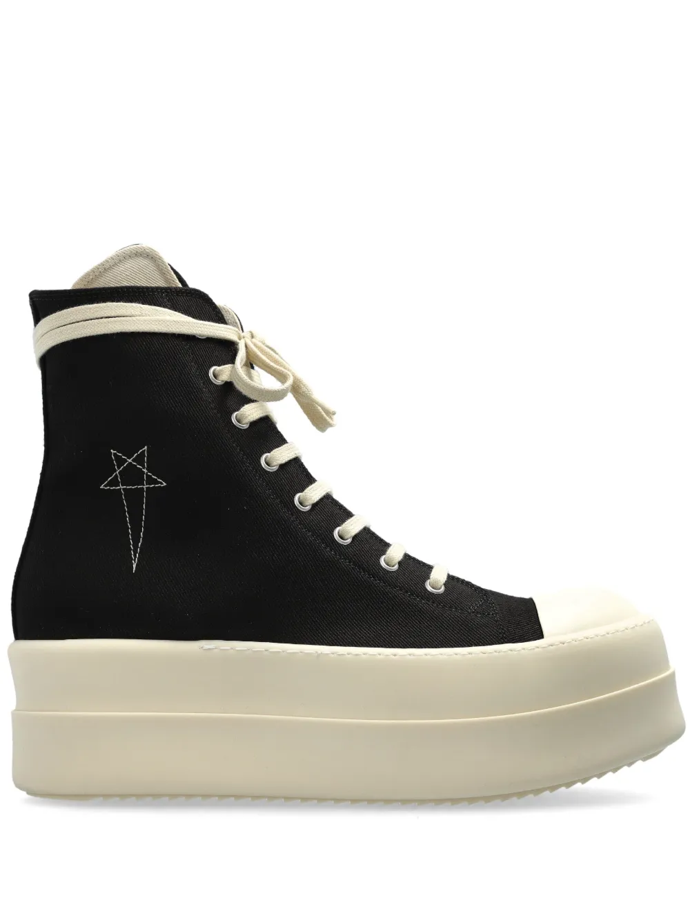 Rick Owens DRKSHDW 65 mm DRKSHDW sneakers Zwart