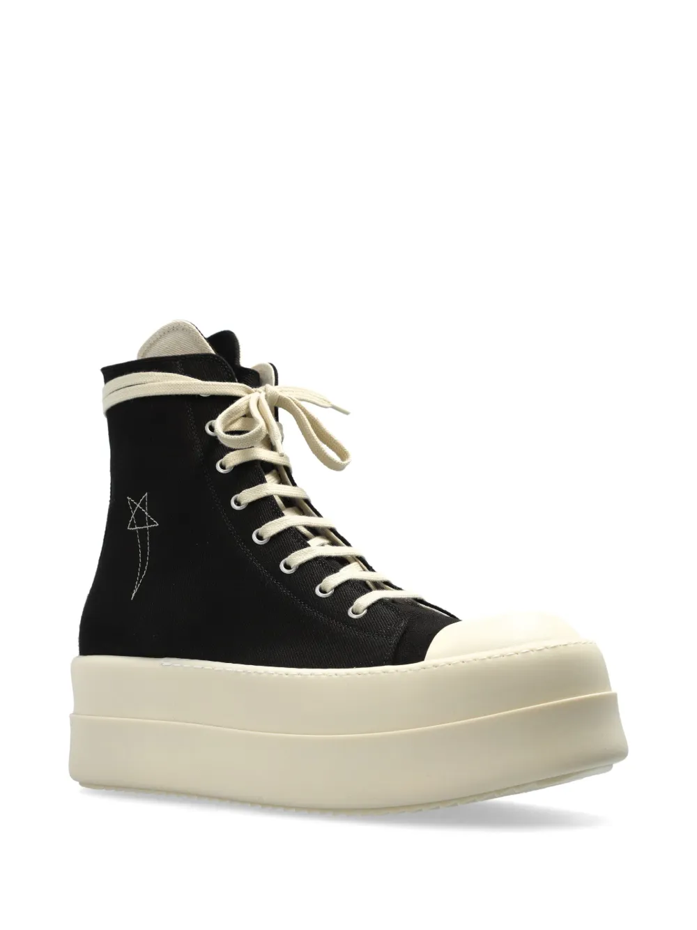 Rick Owens DRKSHDW 65 mm DRKSHDW sneakers Zwart