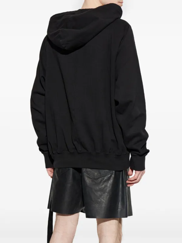 RICK OWENS ハリウッド パーカー プルオーバー Rick Owens DRKSHDW Hollywood パーカー | ブラック | FARFETCH JP