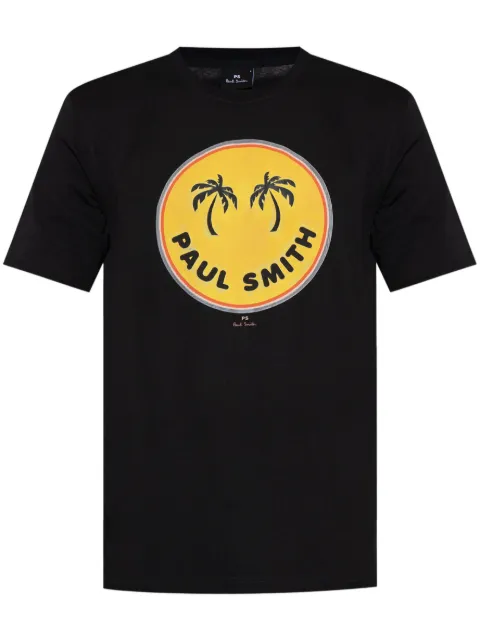 PS Paul Smith Palm Trees-print T-shirt