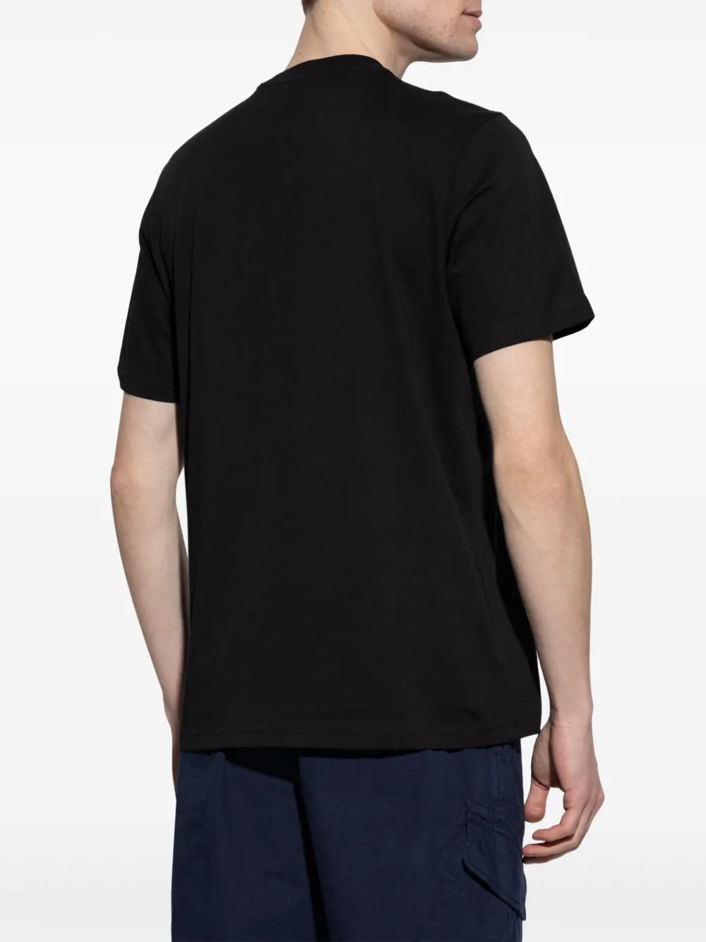 PS Paul Smith T-shirt met Palm Trees-print Zwart